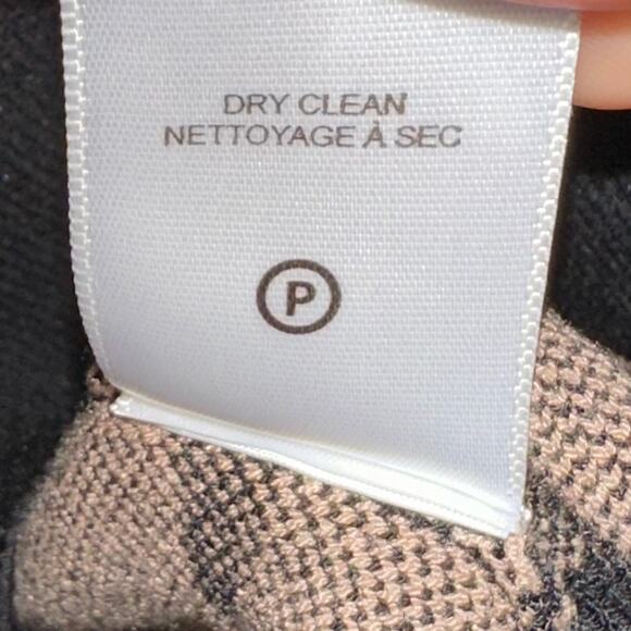 A.L.C. Lola Black & Tan Tiger Print Knit Sweater Size Small - Picture 9 of 16